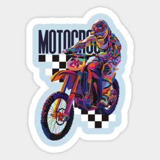 motocross Sticker